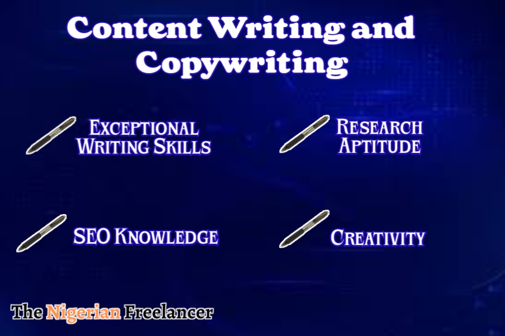 content writing and copywriting