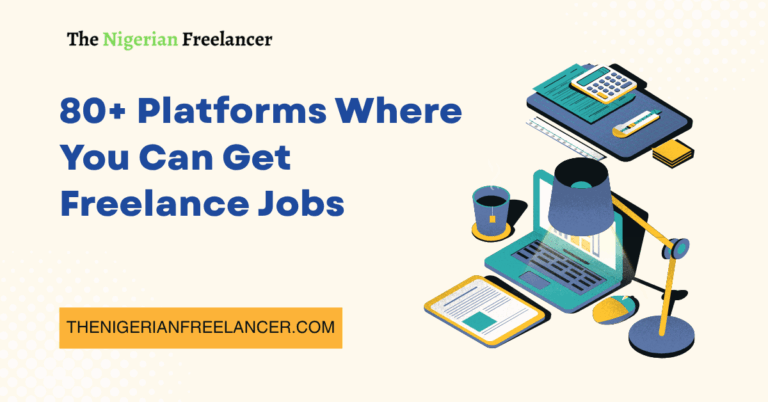Platforms Where You Can Get Freelance Jobs