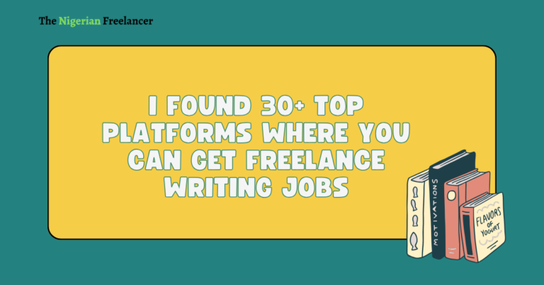 Where You Can Get Freelance Writing Jobs