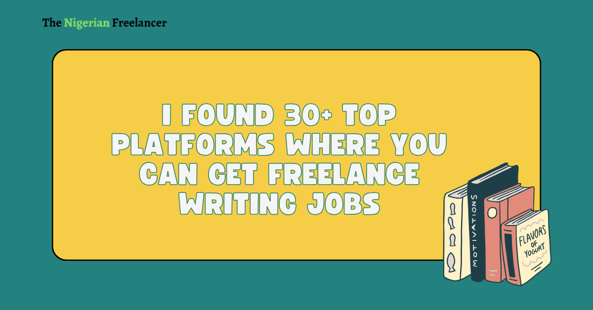 Where You Can Get Freelance Writing Jobs