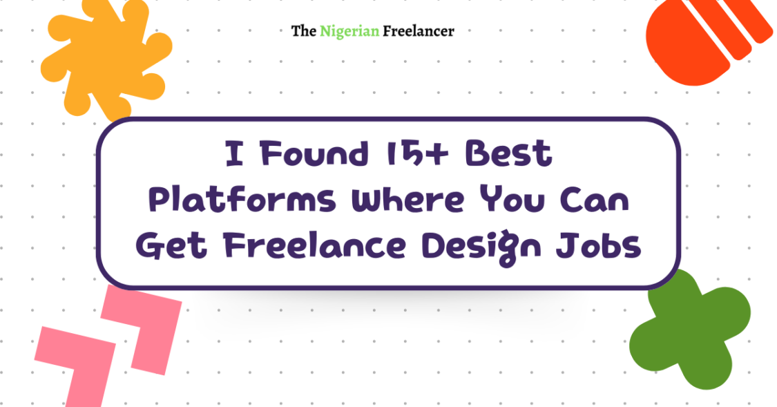 Where You Can Get Freelance Design Jobs