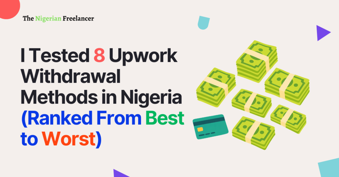 Upwork Withdrawal Methods in Nigeria