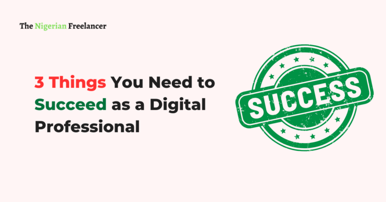 Succeed as a Digital Professional
